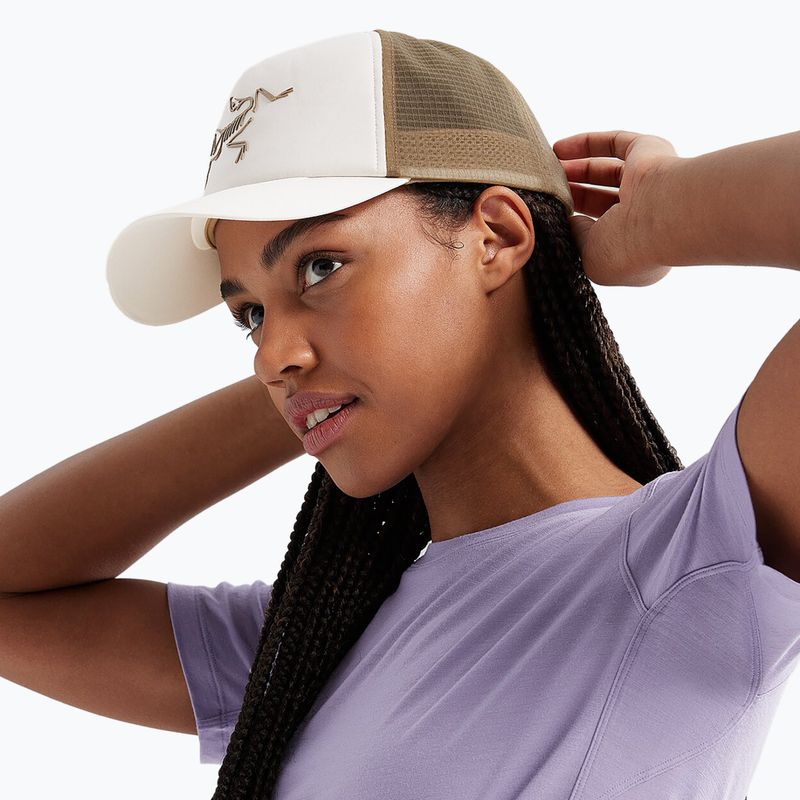 Arc'teryx Bird Trucker Curved arctic silk/canvas cap 6