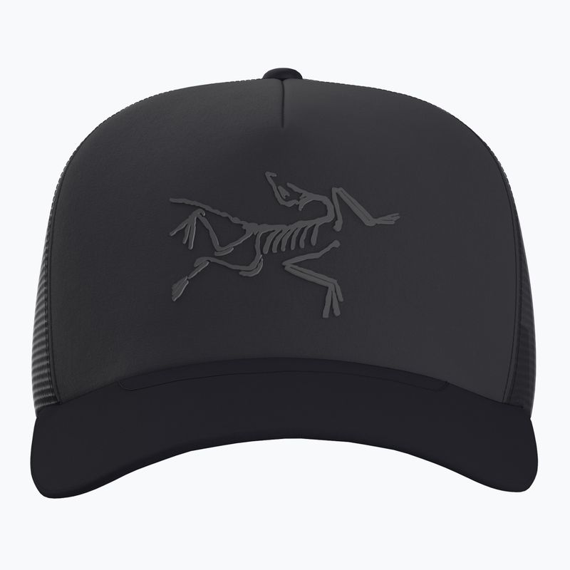Arcteryx Bird Trucker Curved cap black 2