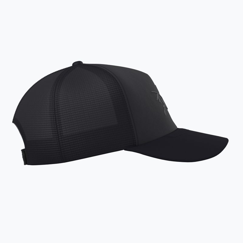 Arcteryx Bird Trucker Curved cap black 4