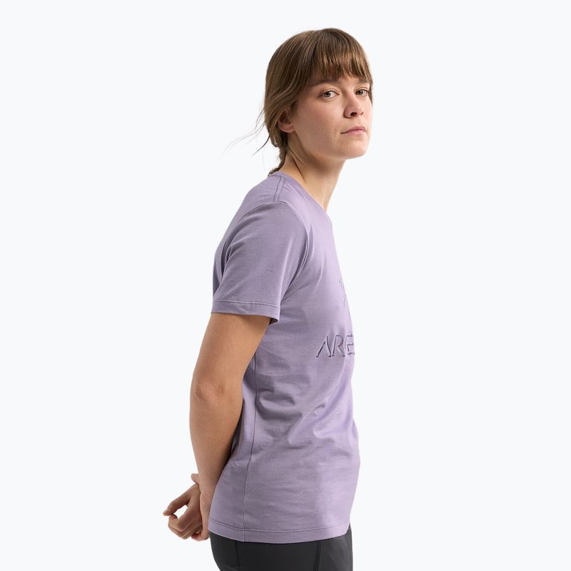 Arc'teryx women's Arc'Word Cotton velocity T-shirt 4