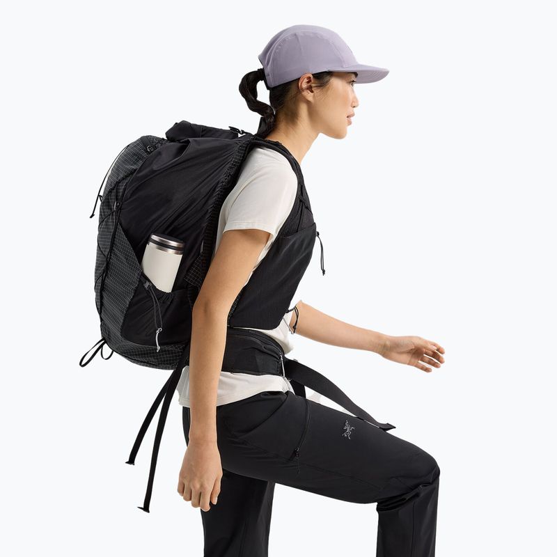 Arc'teryx Aerios 35+10 l hiking backpack black 8