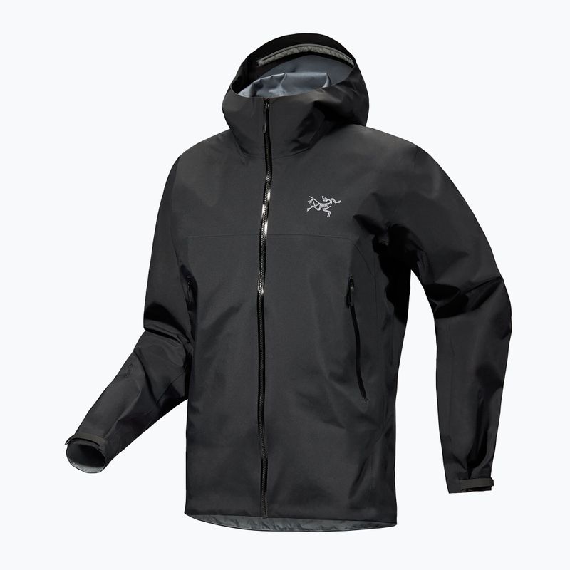Men's Arcteryx Beta rain jacket black 7