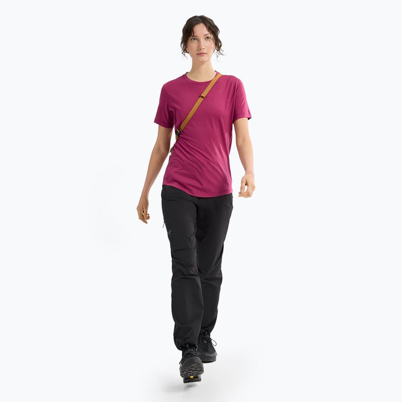 Arc'teryx women's Lana Crew t-shirt amaranthus 2