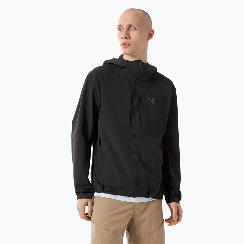 Men's Arc'teryx softshell jacket Gamma LT Hoody black