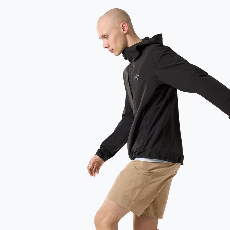 Men's Arcteryx softshell jacket Gamma LT Hoody black 4