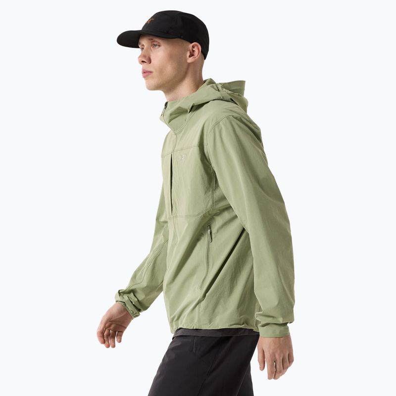 Men's Arcteryx Gamma LT Hoody chloris softshell jacket 4