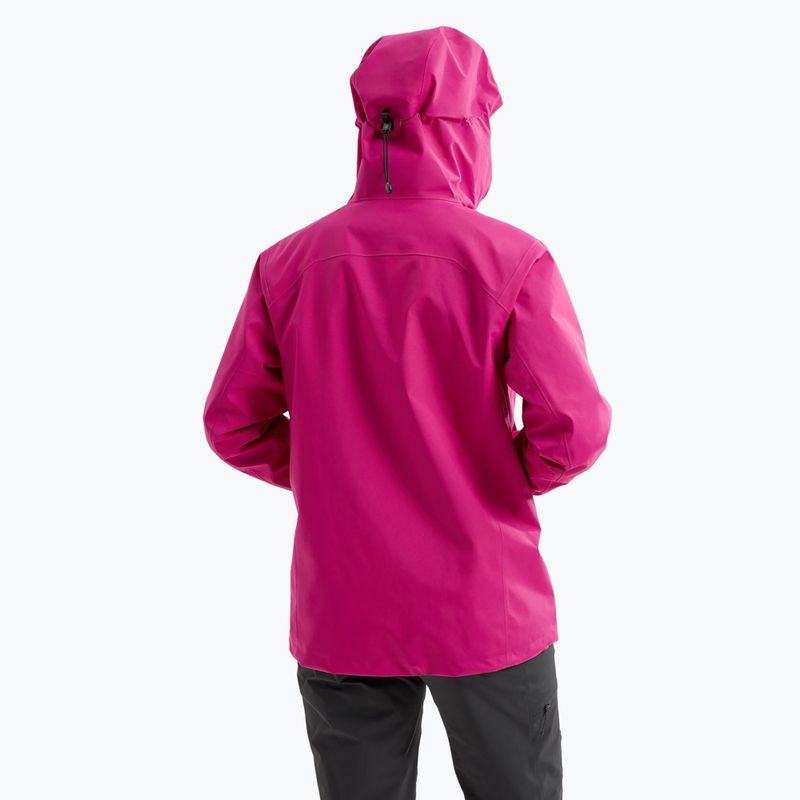 Arc'teryx Beta women's rain jacket amaranthus/edziza 2