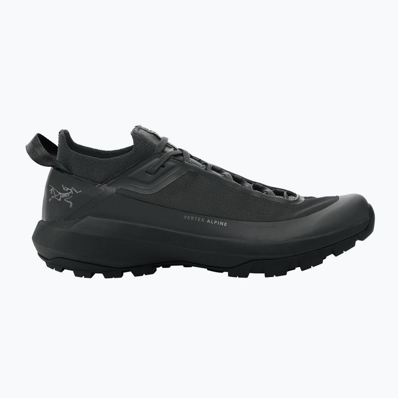 Men's Arcteryx Vertex Alpine approach shoe black / black 8