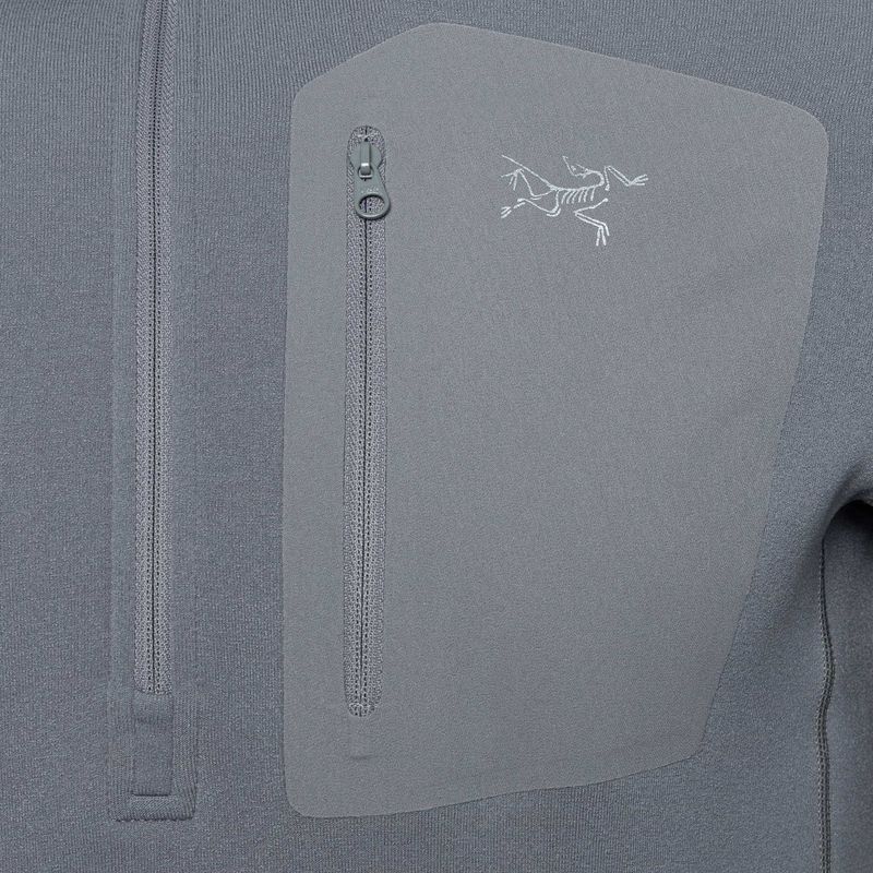 Men's Arc'teryx Rho Heavyweight Zip Neck Void Sweatshirt 3