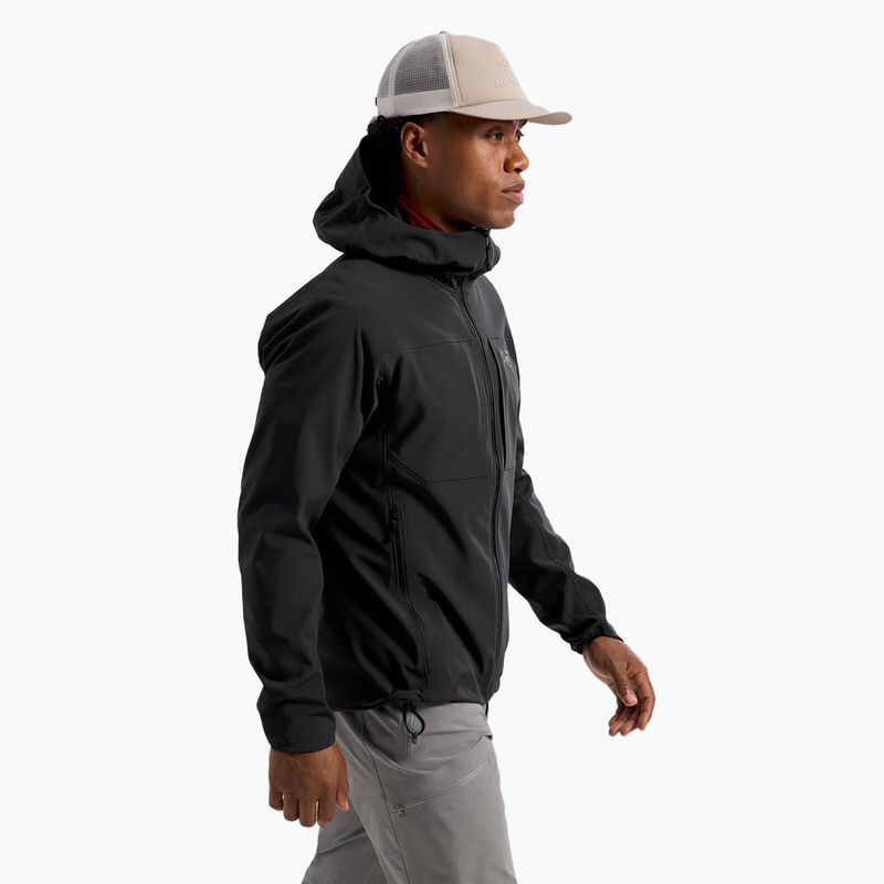 Men's Arc'teryx softshell jacket Gamma MX Hoody black 4