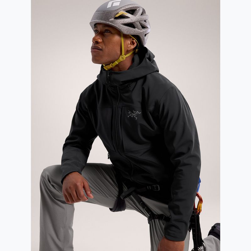 Men's Arc'teryx softshell jacket Gamma MX Hoody black 6
