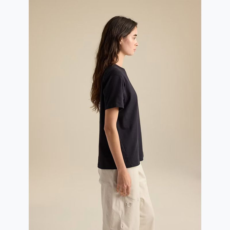 Women's T-shirt Arcteryx Kragg Cotton Little Bird Crew black/multi 5
