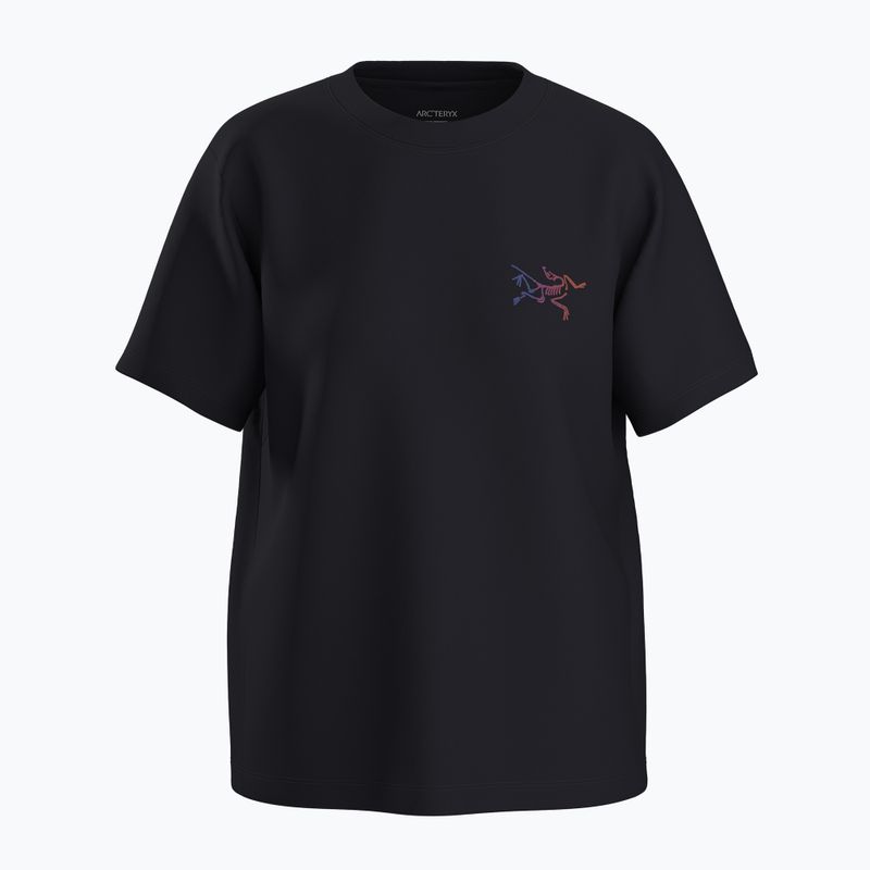 Women's T-shirt Arcteryx Kragg Cotton Little Bird Crew black/multi 8