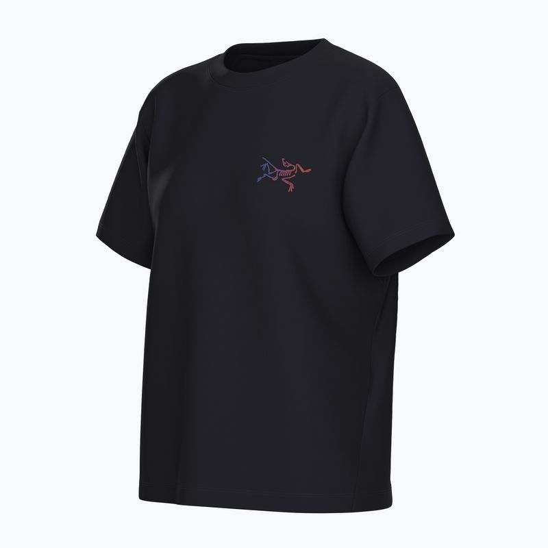 Women's T-shirt Arcteryx Kragg Cotton Little Bird Crew black/multi 10