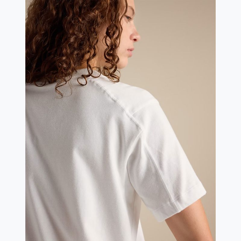 Women's T-shirt Arcteryx Kragg Cotton Little Bird Crew white light/white 6