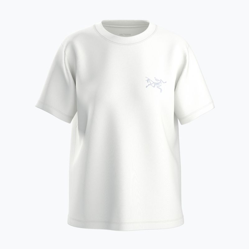 Women's T-shirt Arcteryx Kragg Cotton Little Bird Crew white light/white 7