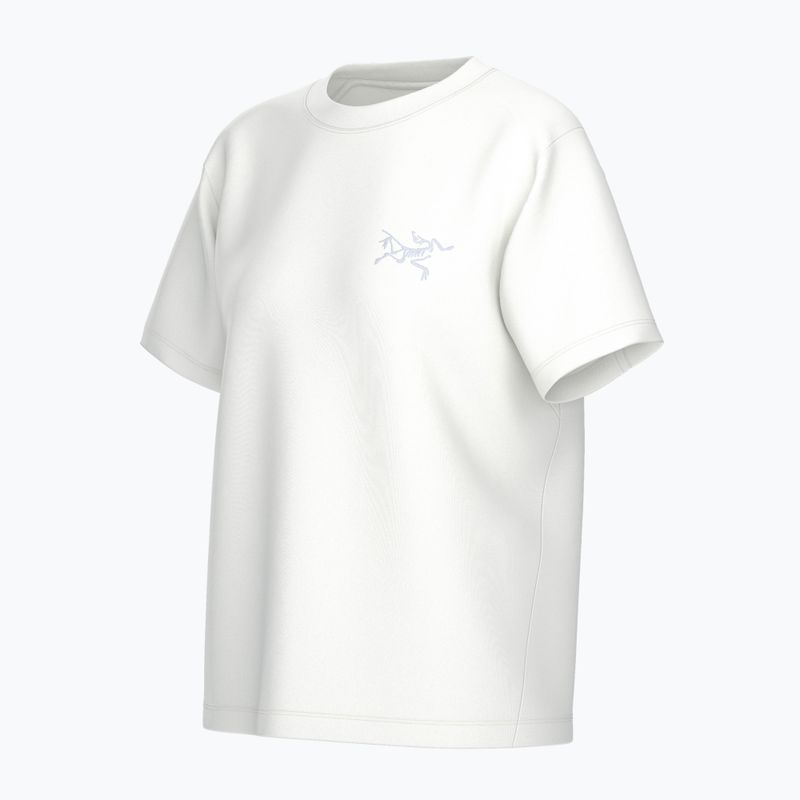 Women's T-shirt Arcteryx Kragg Cotton Little Bird Crew white light/white 9