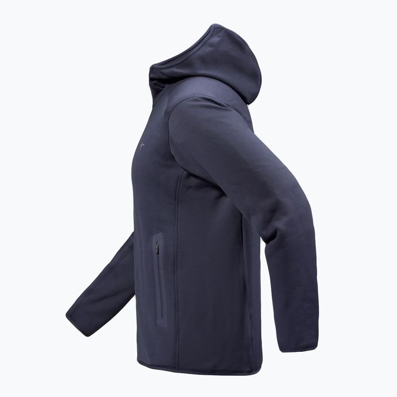 Men's trekking sweatshirt Arc'Teryx Kyanite Hoody black sapphire 6