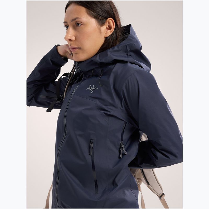 Arc'teryx women's rain jacket Beta SL black sapphire 5