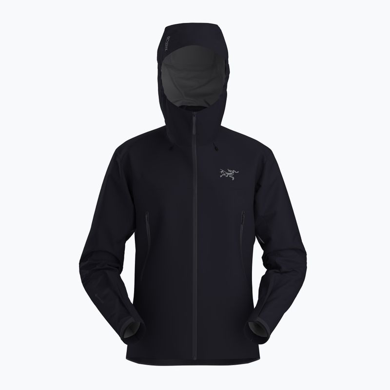 Men's Arcteryx Beta SL rain jacket black 7