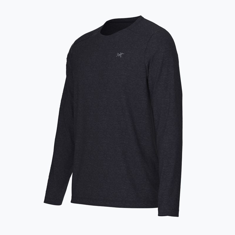 Men's trekking longsleeve Arc'teryx Cormac Crew black heather 5