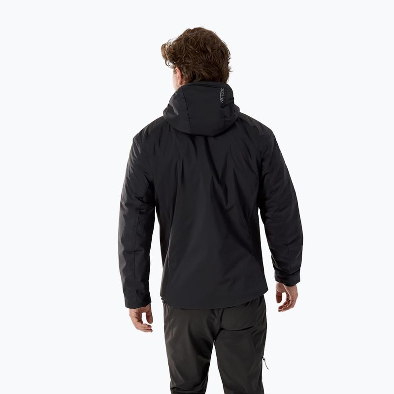 Men's insulated jacket Arc'teryx Atom Hoody black 2