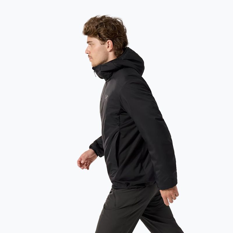 Men's insulated jacket Arc'teryx Atom Hoody black 3