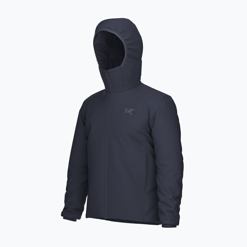 Men's Arcteryx Atom Hoody insulated jacket black sapphire 3