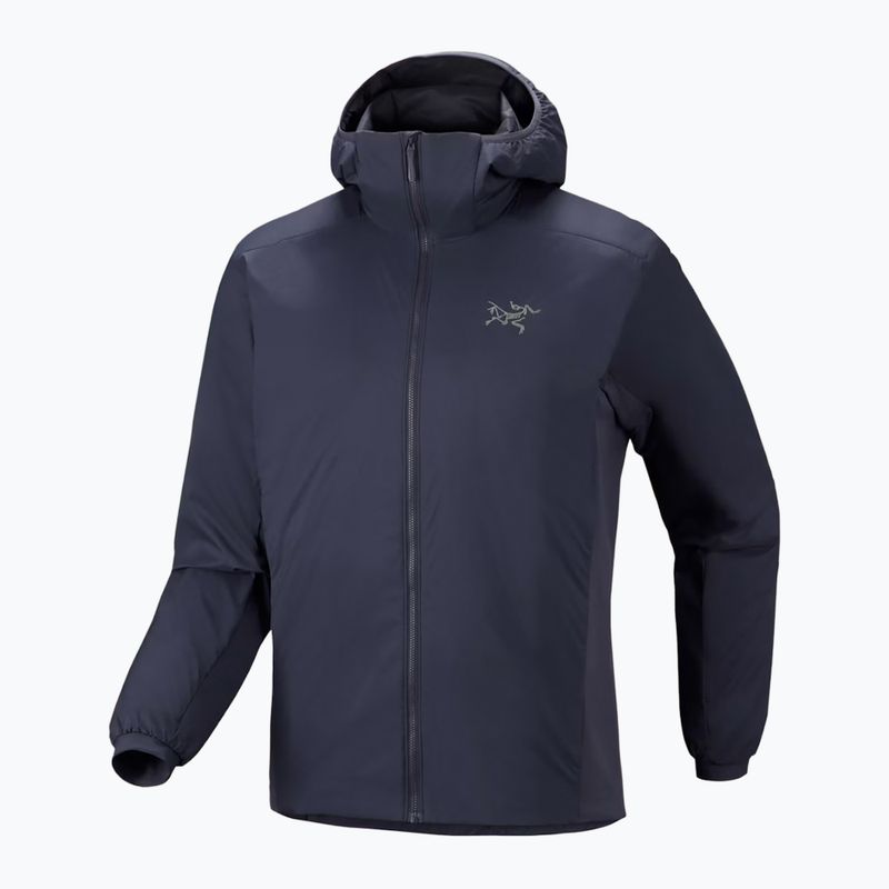 Men's Arcteryx Atom Hoody insulated jacket black sapphire 8