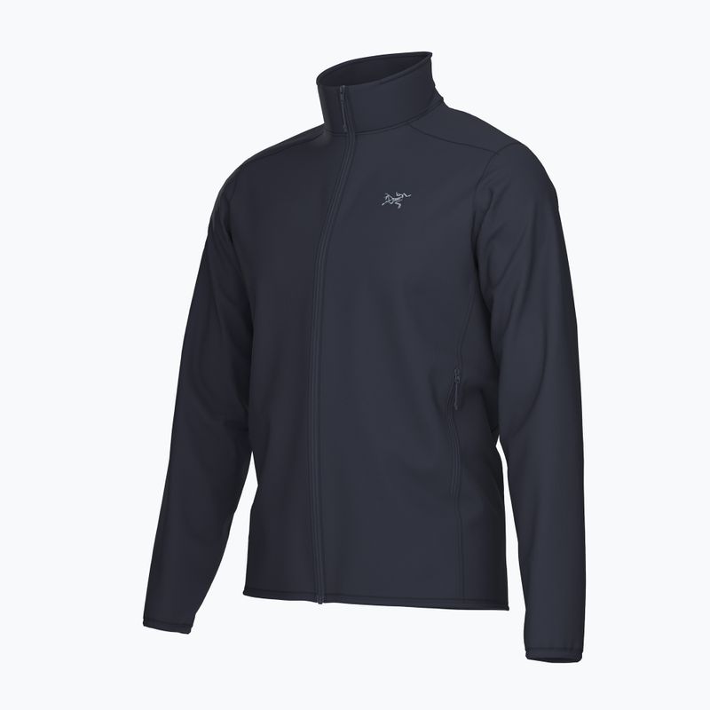 Men's Arc'teryx Kyanite Lightweight black sapphire trekking sweatshirt 3