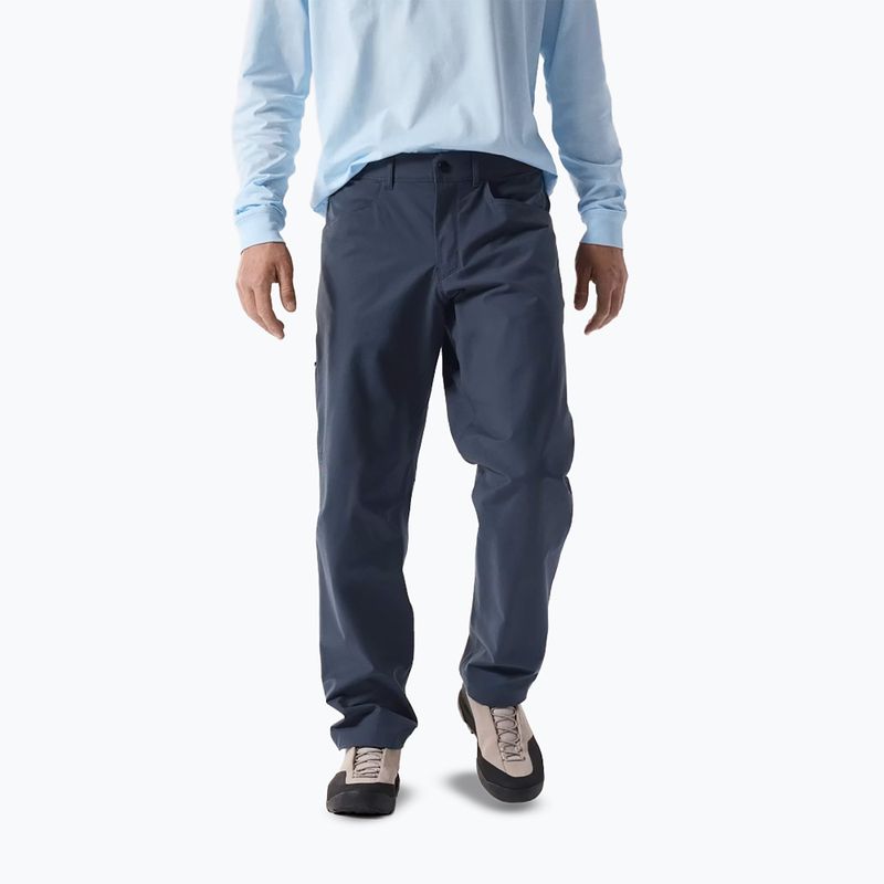 Men's trekking trousers Arcteryx Kragg Cotton black sapphire