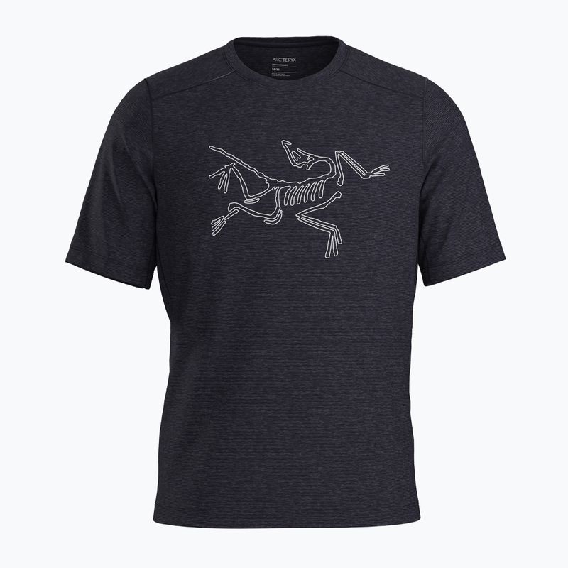 Men's Arc'teryx Cormac Logo SS black heather T-shirt