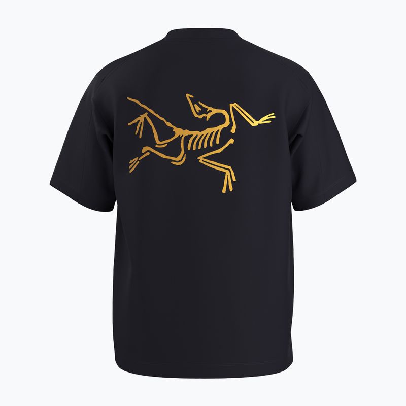 Men's Arcteryx Kragg Cotton Logo T-shirt 24k black 2