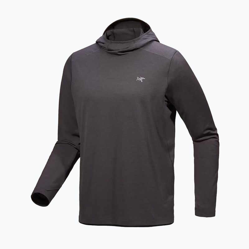 Men's longsleeve Arc'teryx Cormac Hoody black heather 5