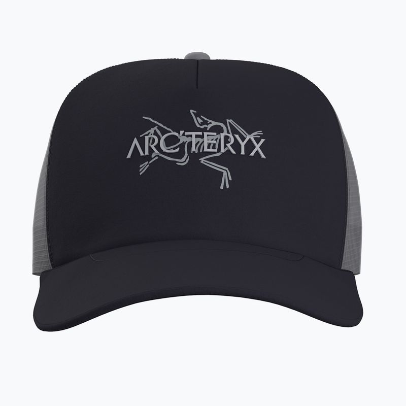 Arcteryx Bird Word Trucker baseball cap black /cloud 2