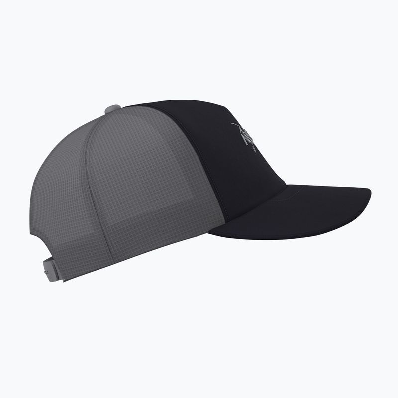 Arcteryx Bird Word Trucker baseball cap black /cloud 4