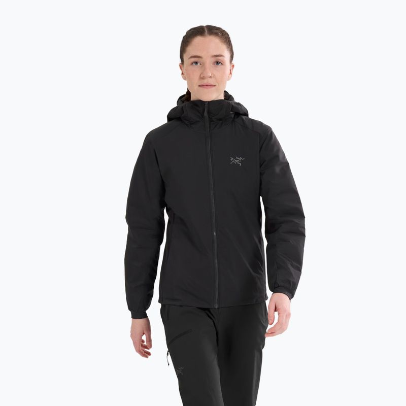 Women's insulated jacket Arc'teryx Atom Hoody black