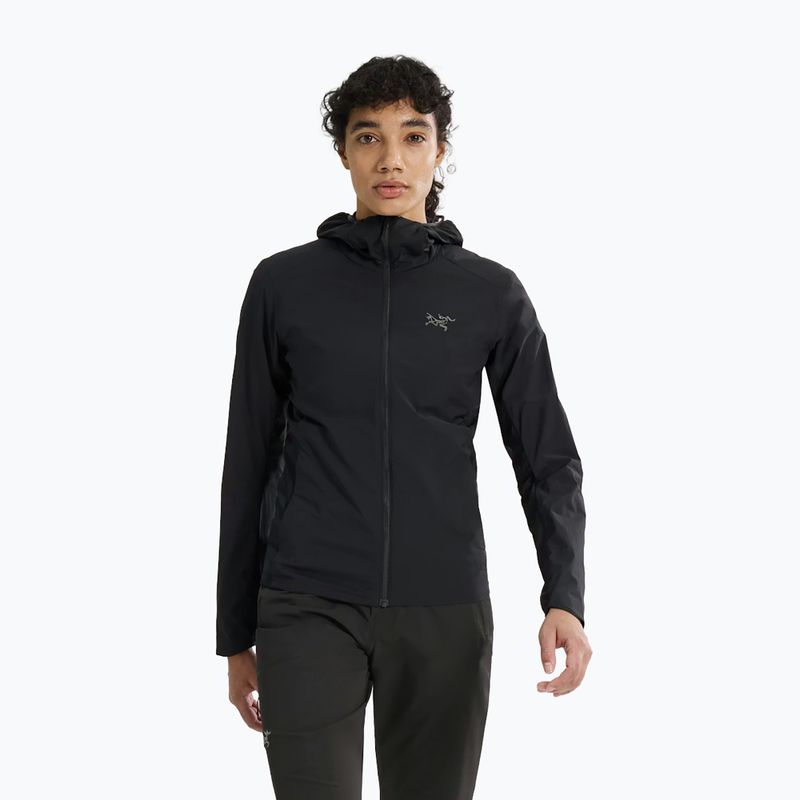 Women's windproof jacket Arcteryx Atom SL Hoody black