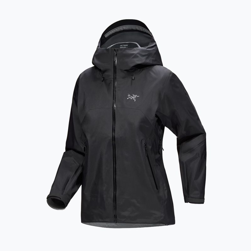 Women's Arcteryx Beta SL rain jacket black 8