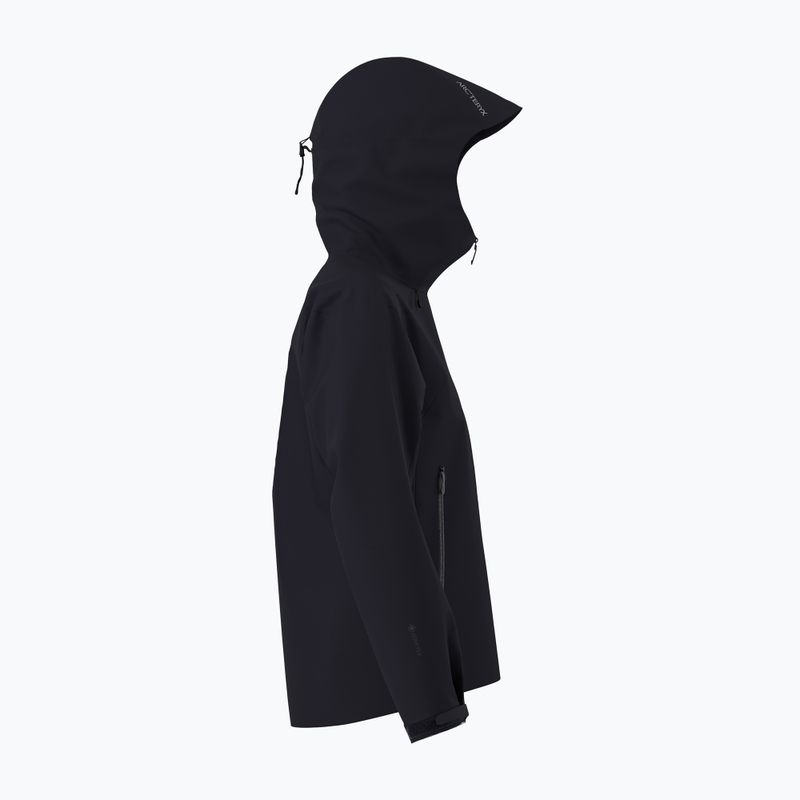 Women's Arcteryx Beta SL rain jacket black 4
