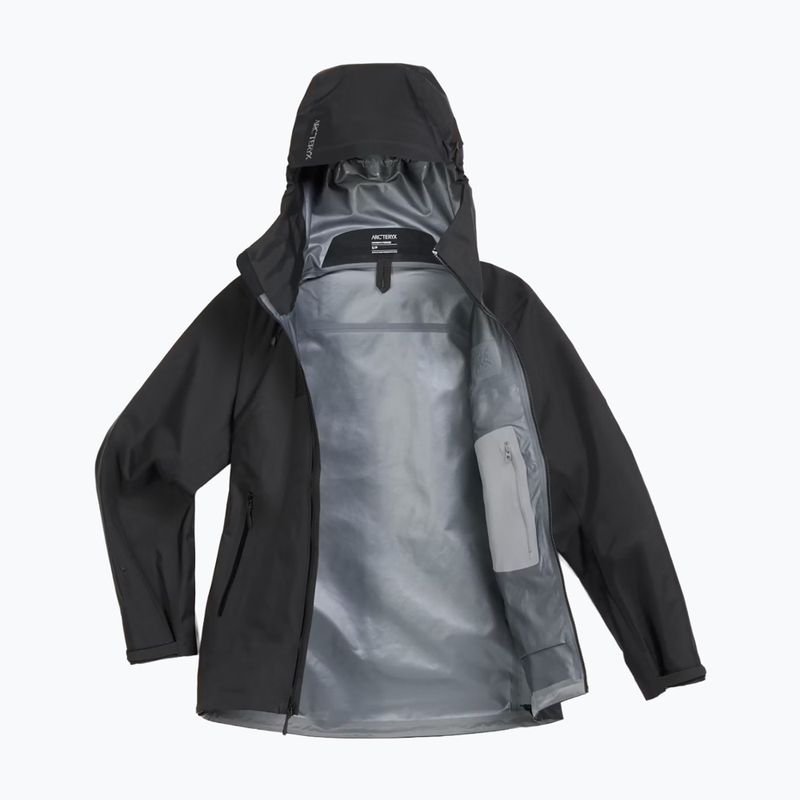 Women's Arcteryx Beta SL rain jacket black 9