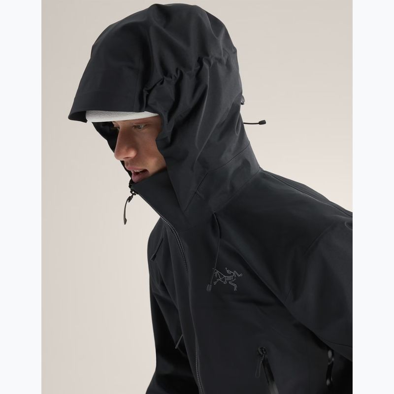 Men's rain jacket Arcteryx Beta AR black 5