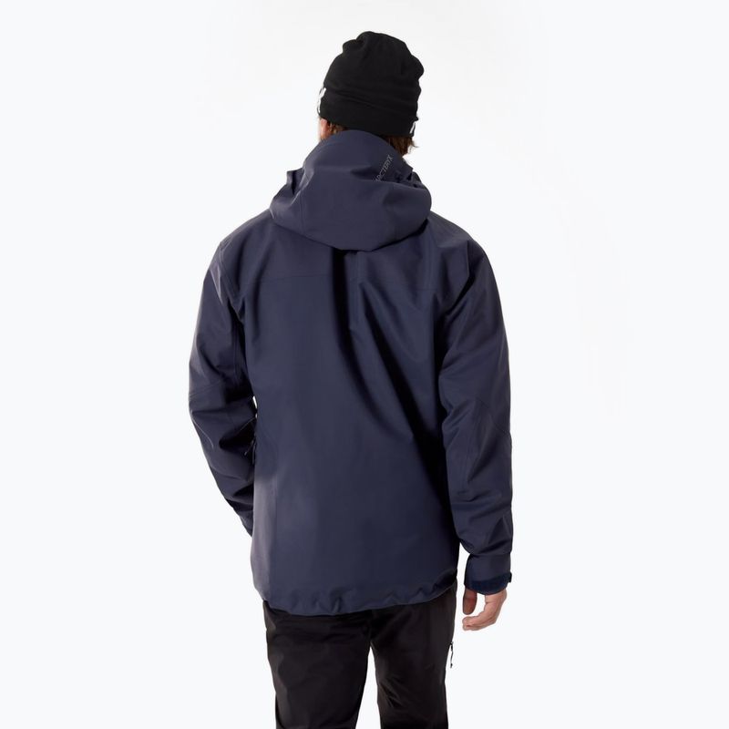 Men's rain jacket Arc'teryx Beta AR black sapphire 2