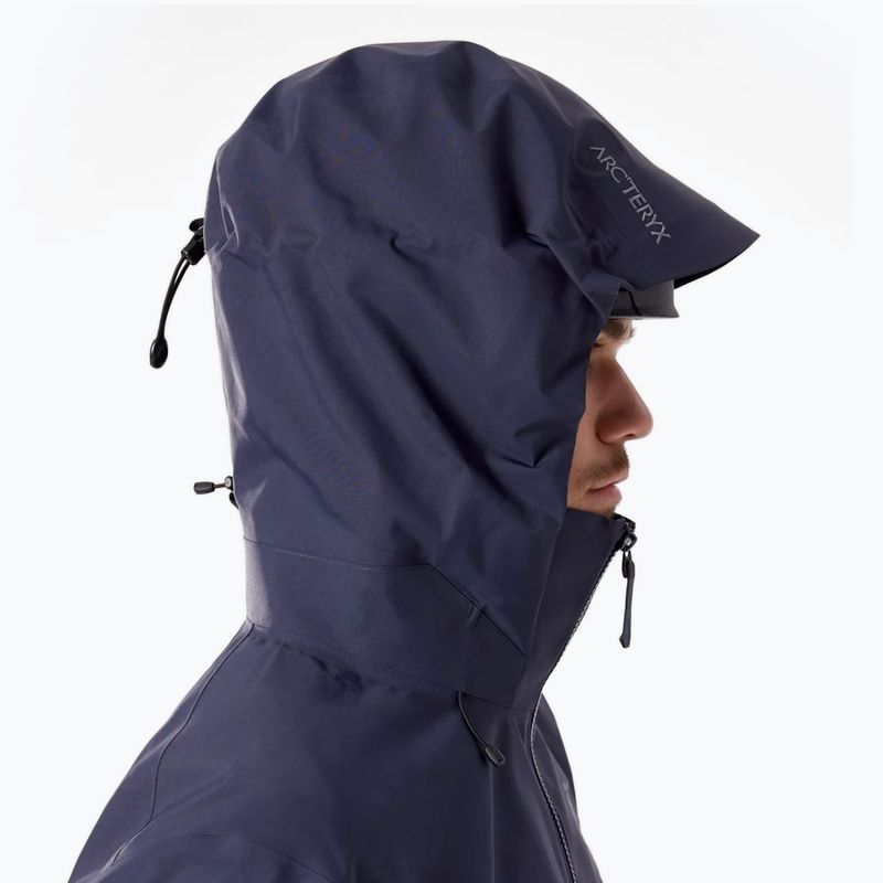 Men's rain jacket Arcteryx Beta AR black sapphire 4