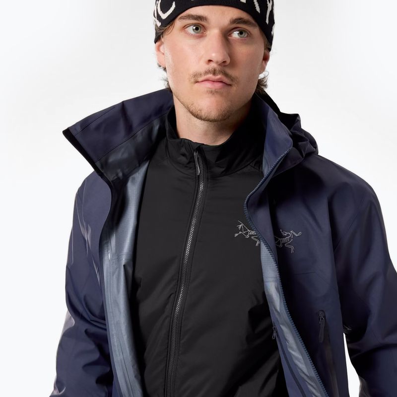 Men's rain jacket Arcteryx Beta AR black sapphire 6