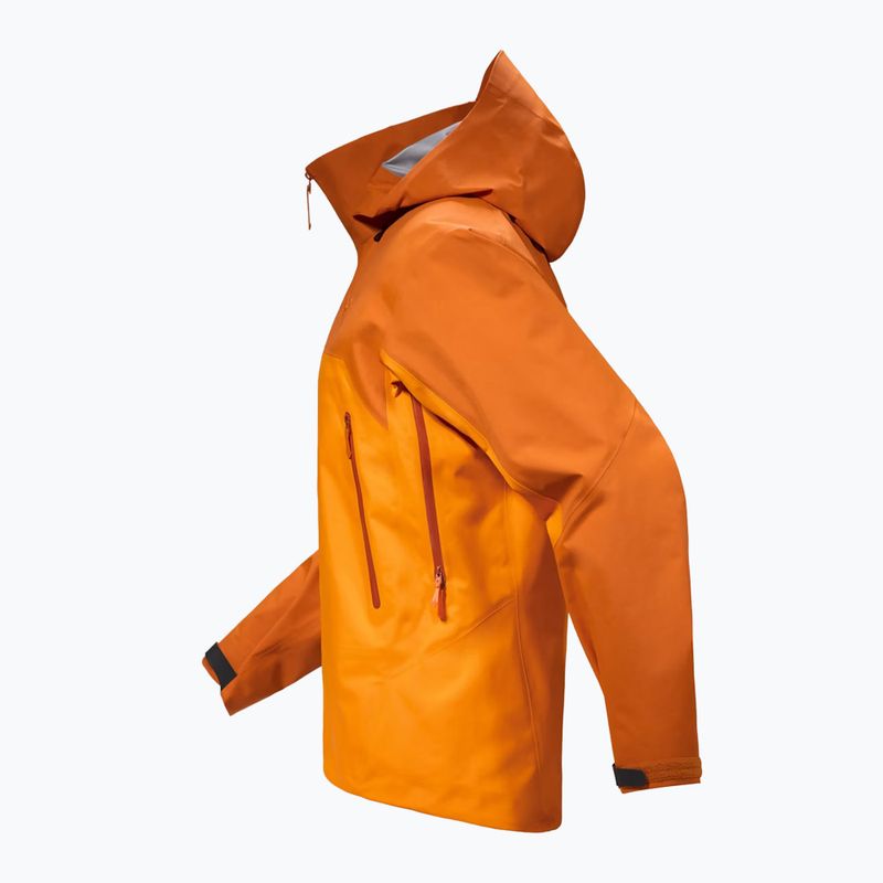 Men's rain jacket Arcteryx Beta AR copper sky/blaze 8