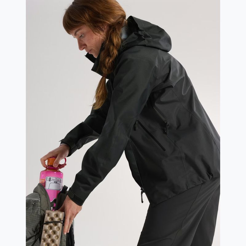 Women's rain jacket Arcteryx Beta AR black 7