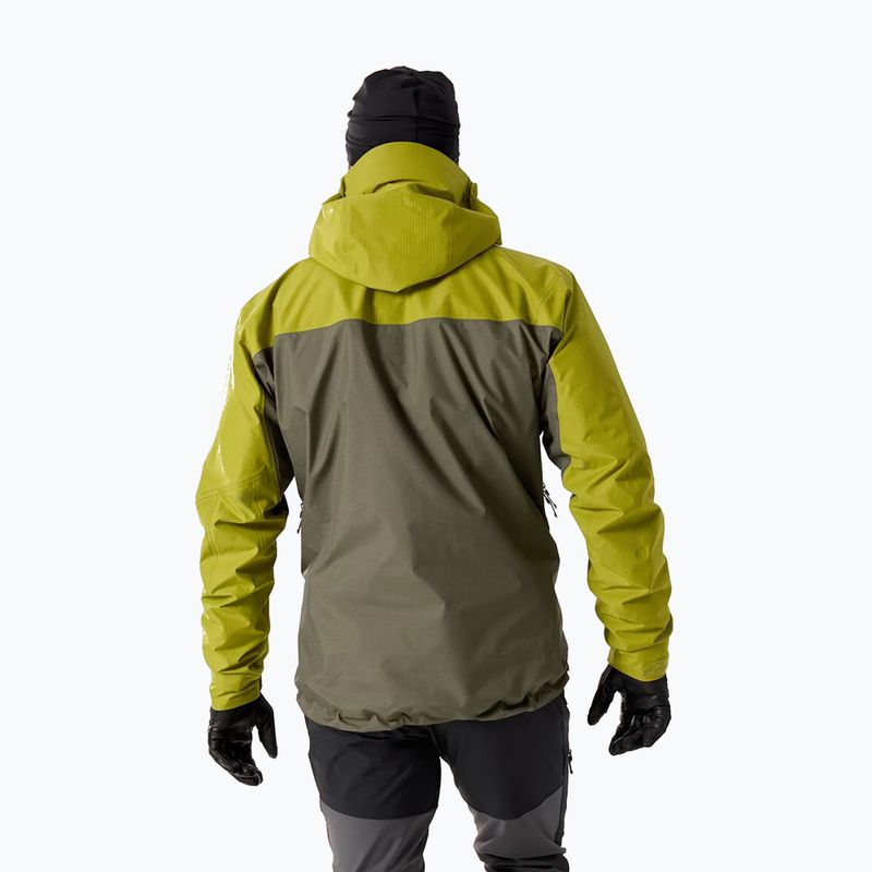 Men's rain jacket Arcteryx Alpha olive moss/tatsu 3
