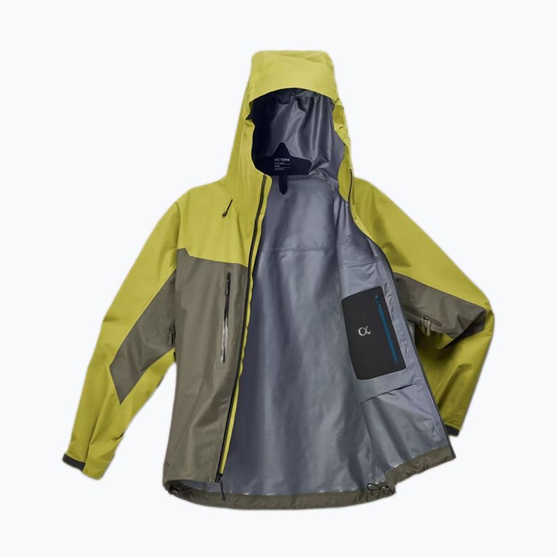 Men's rain jacket Arcteryx Alpha olive moss/tatsu 9