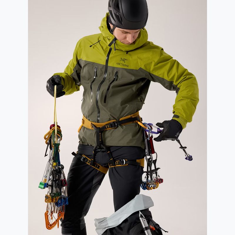 Men's rain jacket Arcteryx Alpha olive moss/tatsu 10